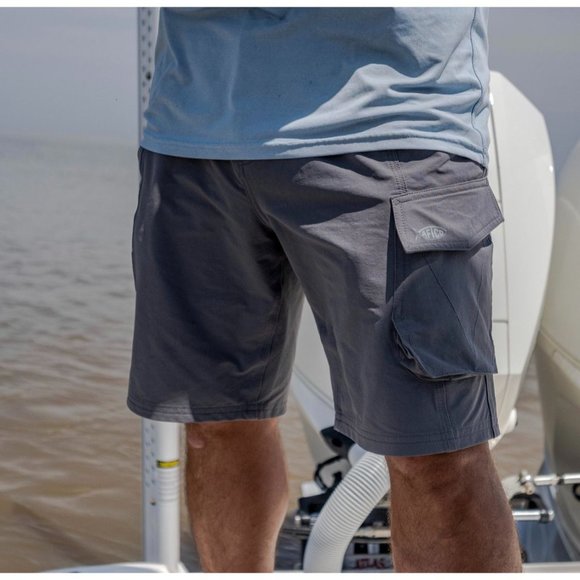 ATFCO Other - Aftco Stealth Charcoal Grey Fishing Shorts Sz 40